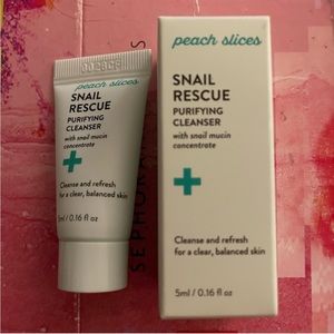 5 for $25! Peach Slices Snail Rescue Purifying Cleanser